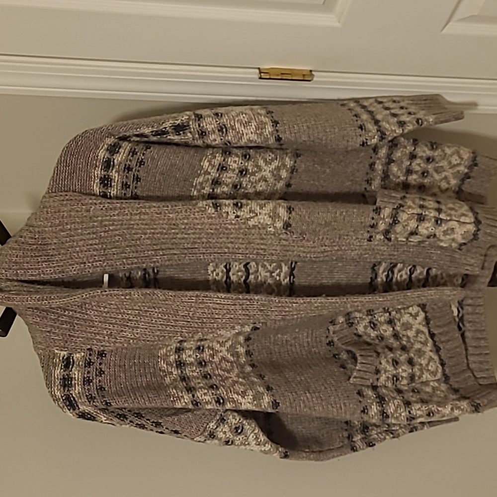 Comfy sweater jacket